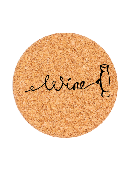 4 CUSTOM CORK COASTERS