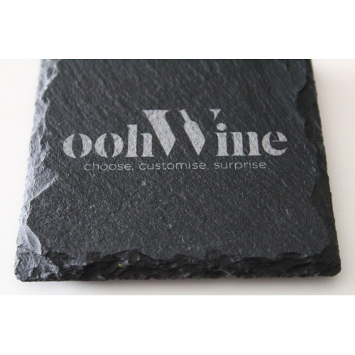 4 CUSTOM SLATE COASTERS