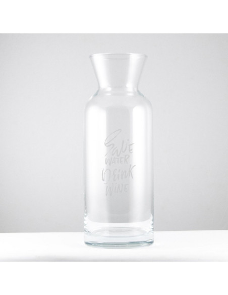 GLASS CARAFE FOR WINE 100CL