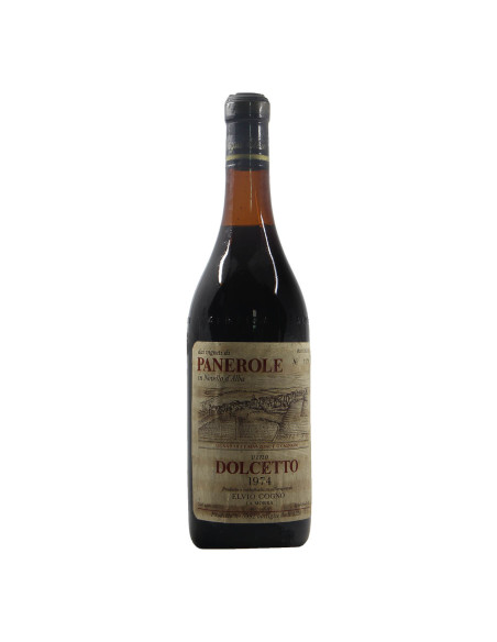 DOLCETTO VIGNETI PANEROLE 1974 ELVIO COGNO