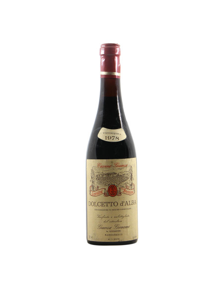 DOLCETTO 1978 GIACOSA GIOVANNI