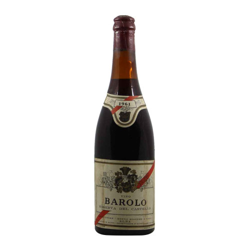 BAROLO RISERVA DEL CASTELLO 1961 MORRA GIACOMO