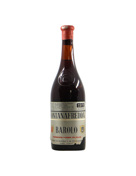 BAROLO CLEAR COLOUR 1971 FONTANAFREDDA