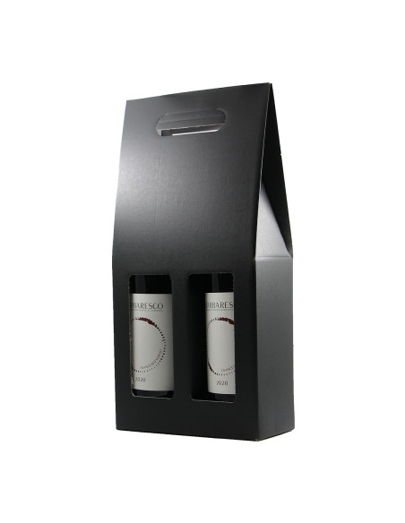 CONFEZIONE REGALO IN CARTONE PER 2 BOTTIGLIE