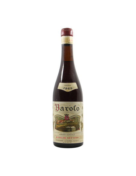 BAROLO RISERVA 1969 AURELIO SETTIMO