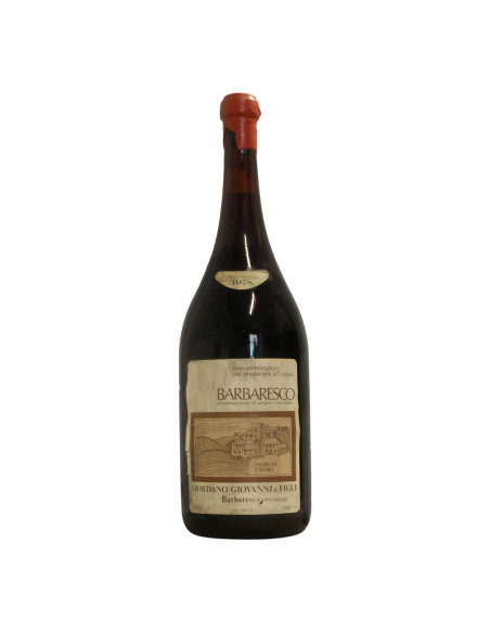 BARBARESCO DOUBLE MAGNUM 1978 GIORDANO GIOVANNI