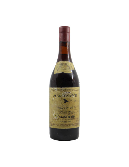 Ratti Barolo Marcenasco 1981