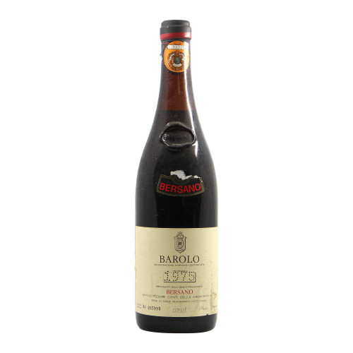 BAROLO CONTI CREMOSINA 1975 BERSANO