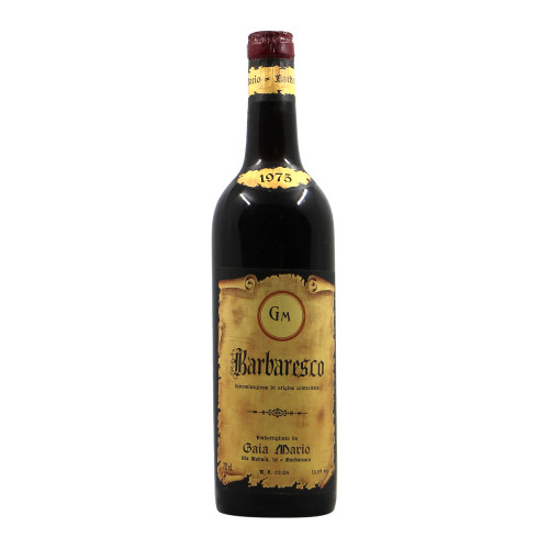 Gaia MArio Barbaresco 1975