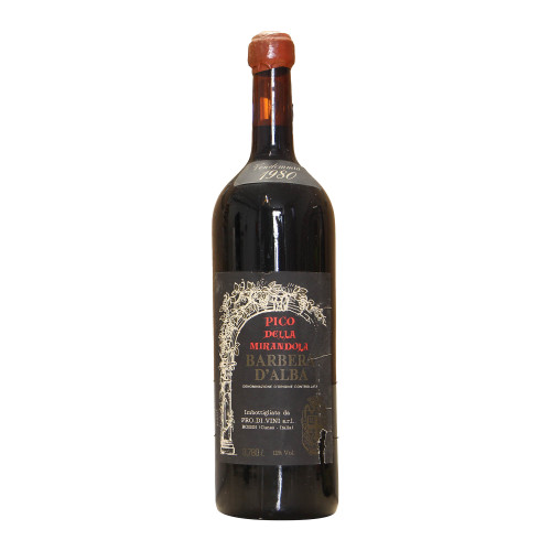 Pico della Mirandola Barbera d Alba 1980 378cl