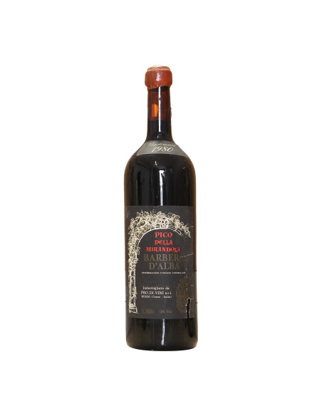 Pico della Mirandola Barbera d Alba 1980 378cl