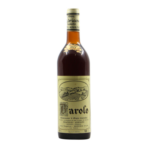 Fratelli Adriano Barolo 1971