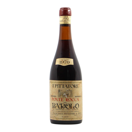 Pittatore Barolo 1970