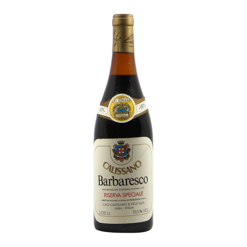 Calissano Barbaresco Riserva Speciale 1971