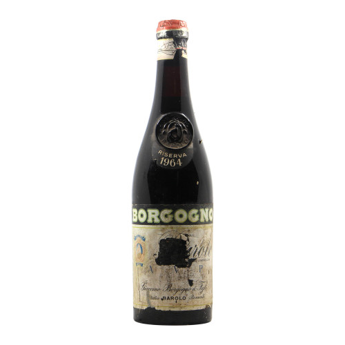 Borgogno Barolo Riserva Brocken Label 1964