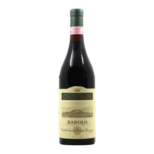Battista Borgogno Barolo Cannubi 1989