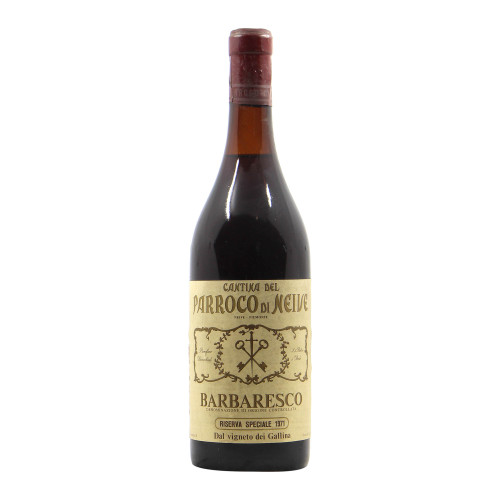 Parroco di Neive Barbaresco Gallina Riserva Speciale 1971