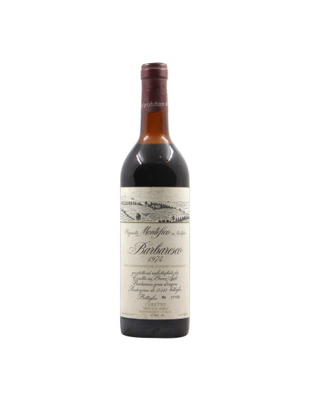 Ceretto Barbaresco Montefico 1974
