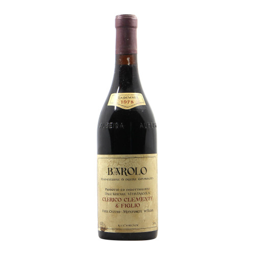 Clerico Clemente Barolo 1978