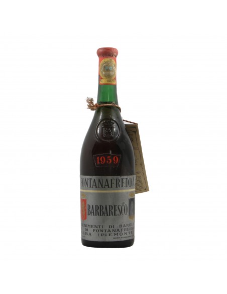 Fontanafredda Barbaresco Clear Color 1959