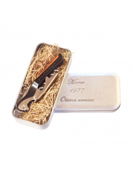 Custom Engraved aluminum case | oohwine.com