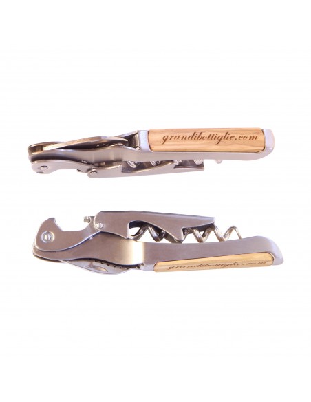 Personalised Corkscrew - Olive | oohwine.com