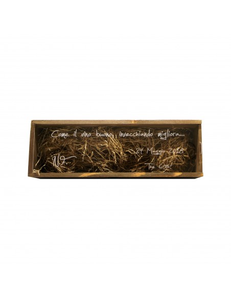 Custom Engraved Wood Wine Box  - Plexiglass Cover 1 or 2 Bottles