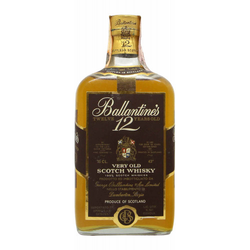 BALLANTINE'S VERY OLD SCOTCH WHISKY 12 YEARS OLD 43 (NV)