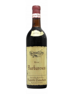 BARBARESCO 1970 FRATELLI TRINCHERO GRANDI BOTTIGLIE