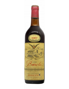 BAROLO 1967 CASA VITIVINICOLA RIBEZZO GRANDI BOTTIGLIE