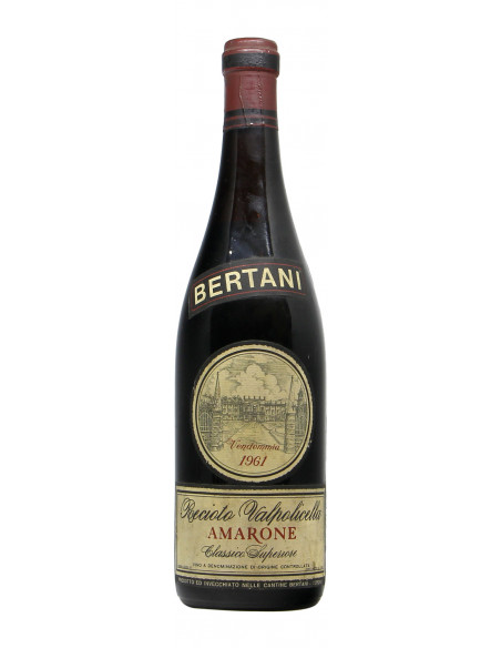 Amarone Classico Superiore 1961 BERTANI GRANDI BOTTIGLIE