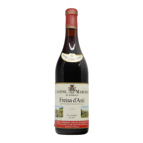Freisa D'Asti 1980 MARCHESI DI BAROLO GRANDI BOTTIGLIE