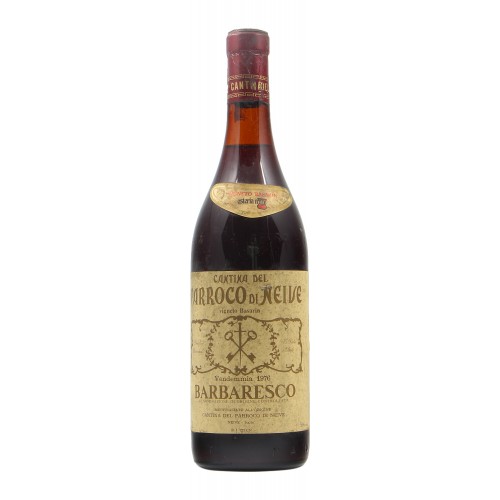 Barbaresco Vigneto Del Basarin 1976 CANTINA DEL PARROCO DI