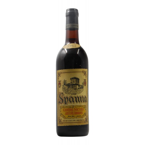 Spanna 1967 CANTINA SOCIALE DEI COLLI NOVARESI GRANDI BOTTIGLIE