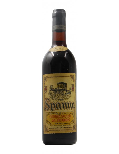 Spanna 1967 CANTINA SOCIALE DEI COLLI NOVARESI GRANDI BOTTIGLIE