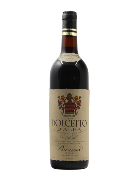 DOLCETTO 1974 BARISONE GRANDI BOTTIGLIE